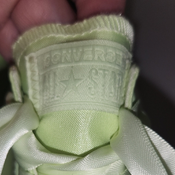 Converse Light Green Sneakers - Picture 8 of 12